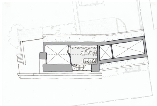 doma architects projects sharow existing plan